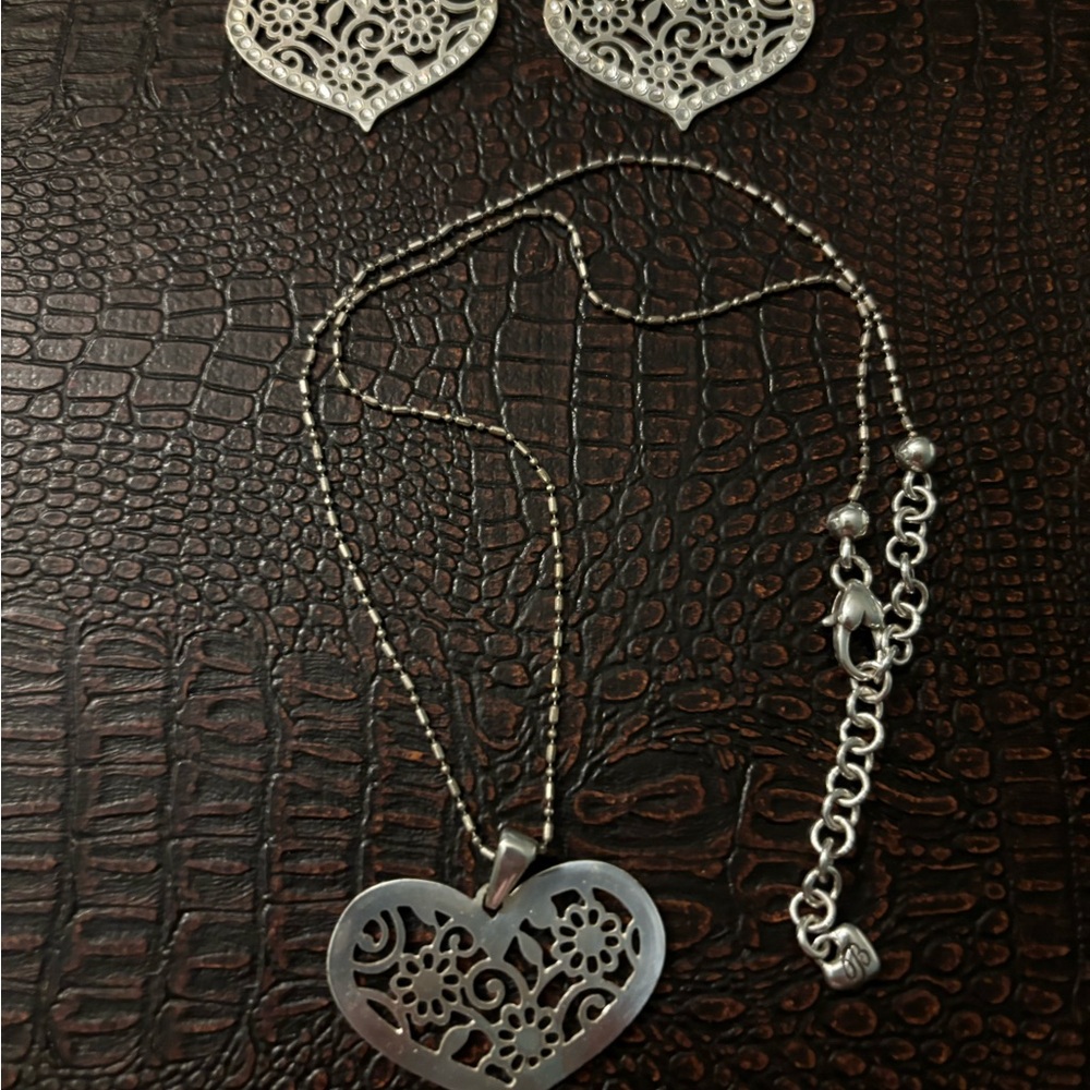 Brighton necklace and earrings
